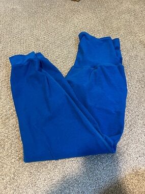 Beyond Yoga Maternity Royal Blue Joggers